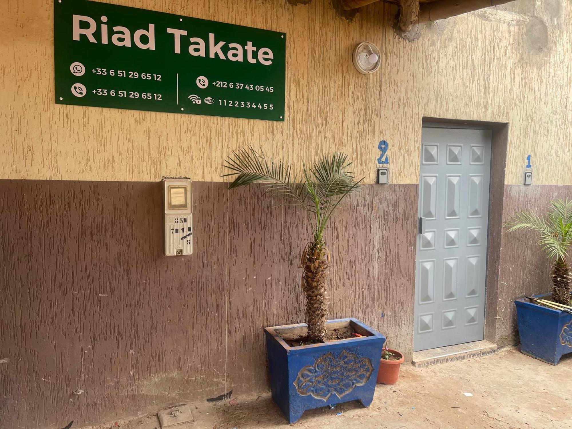 Riad Targante Takate 1 Sidi Bibi Exteriör bild